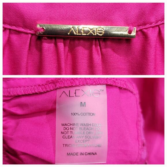 ALEXIS RAISSA TIERED MIDI DRESS, SIZE M - Picture 5 of 8